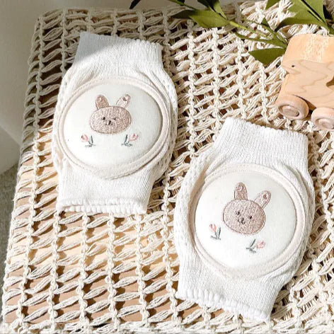 Crawl-Proof Cotton Knee Pads — Gentle Protection for Tiny Explorers
