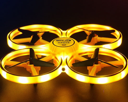 UFO Induction Quadcopter – Hand-Gesture Flying Saucer Drone